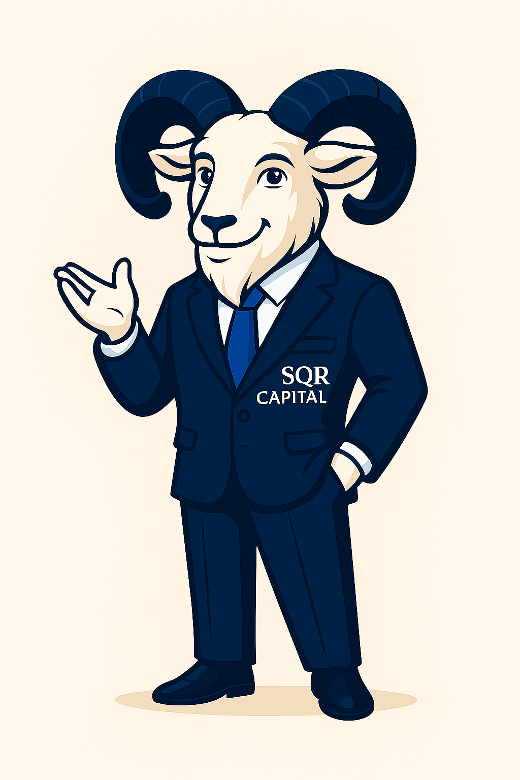 SQR Capital Ram Mascot